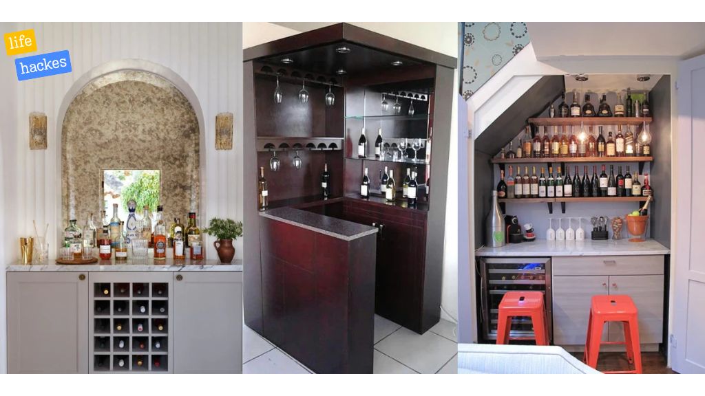 Modernize the Home Bar for Small Spaces